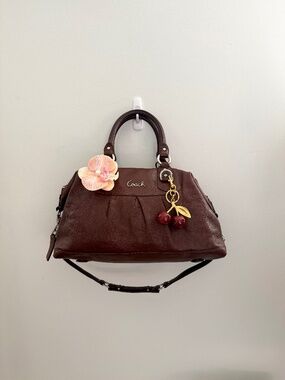 Vintage Coach Leather Satchel Shoulder Bag